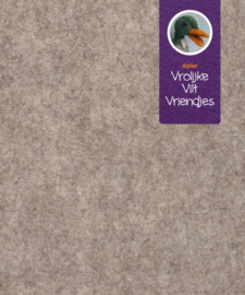 Wolvilt natuur beige G1