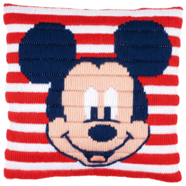 Mickey Mouse Disney Long Stitch Canvas Cushion Vervaco