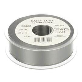 43 25mm/1" Lint Satin Luxe Double face p.m. / 3.3 feet