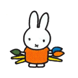 Miffy with Brushes Applique Patch