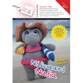 Patroonboekje Nijlpaard Nadia - Cute Dutch