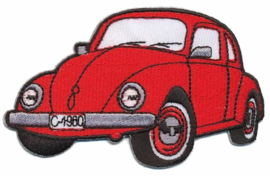 Red Beetle Volkswagen Applique Patch 