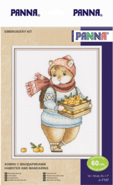 Hamster and mandarins | Aida telpakket | Panna