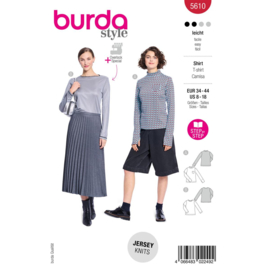 5610 Burda naaipatroon - Trui in variatie