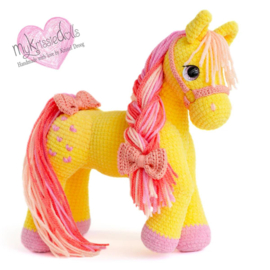 Pony amigurumi - MyKrissieDolls Kristal Droog-Dekkers