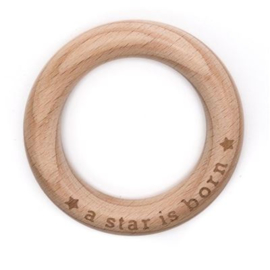 • a star is born • Wooden Ring