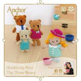 The three little pigs (Goudlokje)  | Amigurumi haakpakket | Anchor