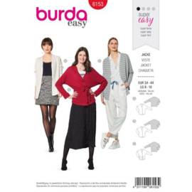 6153 Burda Naaipatroon | Jack in variatie