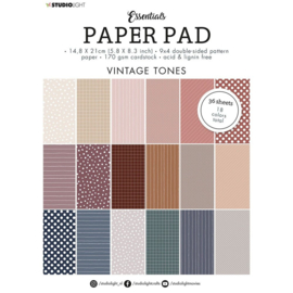 Vintage Tones | Paper Pad | Studio Light