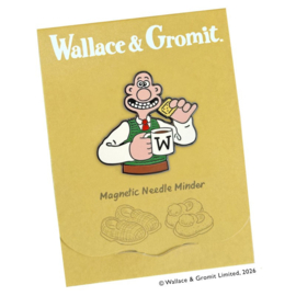Lovely tea! - Wallace & Gromit needle minder - Bothy Threads