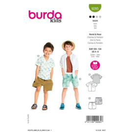 9285 Burda Naaipatroon | Broek en overhemd