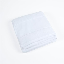01 Witte handdoek 50x100cm DMC