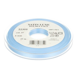 37 6mm/¼" Lint Satin Luxe Double face p.m. / per 3.3 feet