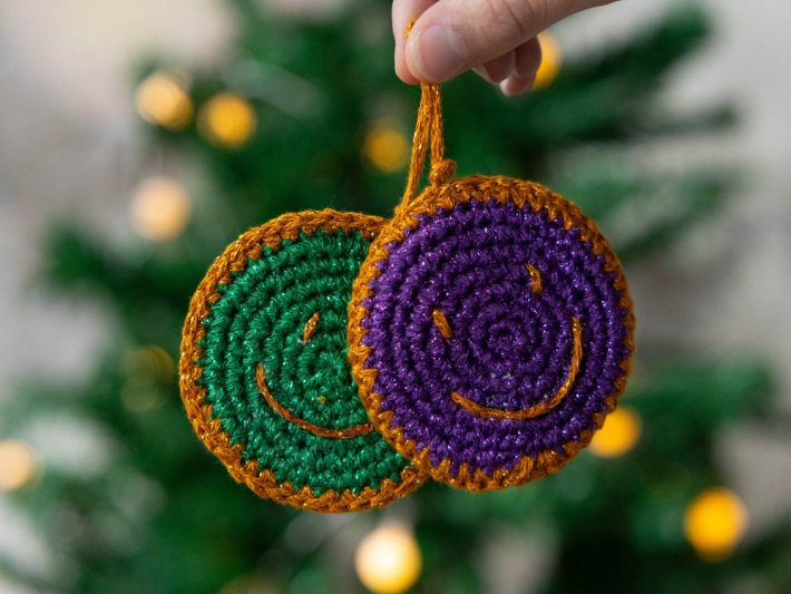 Kerst ornamentjes - gehaakt - Durable Glam