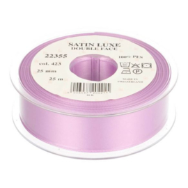 423 25mm Lint Satin Luxe Double face p.m. | Kuny