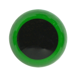 8mm/0.3" Green Safety Eyes, 1 Pair