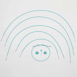 120cm Teal kabel | The Mindful Collection | KnitPro