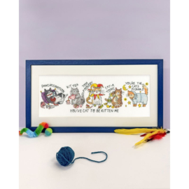 You've cat to be kitten me - aida Bothy Threads telpakket