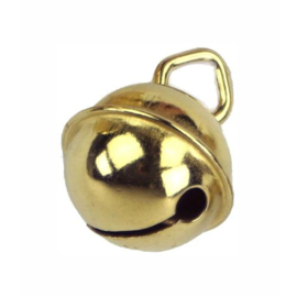 19mm Gold Round Bell