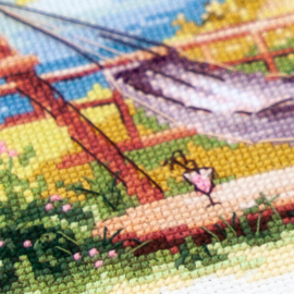 Take time to relax - aida - Magic Needle telpakket