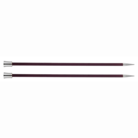 6mm/US 10, 30cm/12" Zing Single Pointed Needles KnitPro