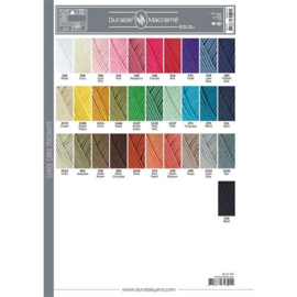 Macramè print kleurkaart | Durable
