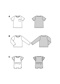 9205 Burda Naaipatroon | Broek in variatie