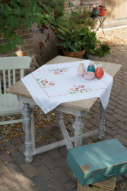 Flowers Tablecloth Vervaco