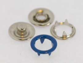 Cobalt 9mm Messing Type #122 Baby Snap Fastener