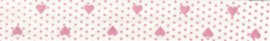 Pink Hearts Fantasy Bias Binding Fillawant