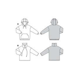 6253 Burda Naaipatroon | Sweater in variatie