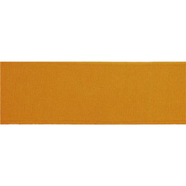 653 oker geel uni boord - 7 cm x 135 cm - Restyle