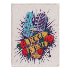 Rock'N Roll Applique Patch 