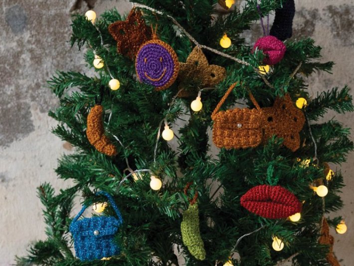 Kerst ornamentjes - gehaakt - Durable Glam