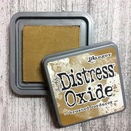 Brushed corduroy | Distress Oxide ink pad | Ranger Ink