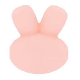 Pink 15mm/0.6" Rabbit Silicone Beads Opry