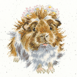 Grinny Pig Aida Wrendale Designs By Hannah Dale Bothy Threads Embroidery Kit