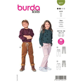 9271 Burda Naaipatroon | Broek in variatie