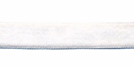 Wit 13mm fluweelband 