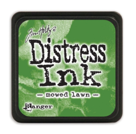 Mowed lawn | Distress Mini ink pad | Ranger Ink