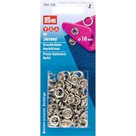 10mm Jersey Snap Fasteners Refill Set Prym