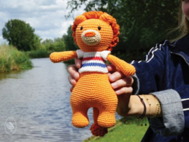 Lex de Oranjeleeuw - gehaakt - Durable Cosy Fine & Coral