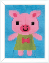 Pig Long Stitch Vervaco