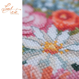 A walk through colour - evenweave - Lanarte telpakket