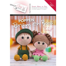 Patroonboekje Poppen Bram en Roos | Cute Dutch