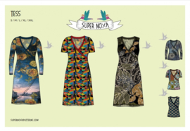 Tess Ladies Sewing Pattern Super Nova