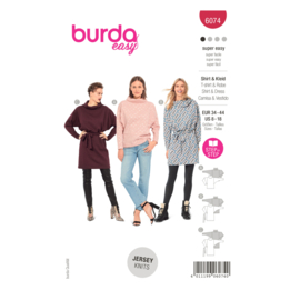 6074 Burda Naaipatroon | Jurk en shirt