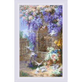 Spring after E. Bidou's painting - aida - Riolis telpakket