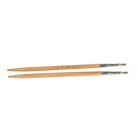 7.5mm/US 10.85, 12.7cm/5" Bamboo Interchangeable Tips HiyaHiya