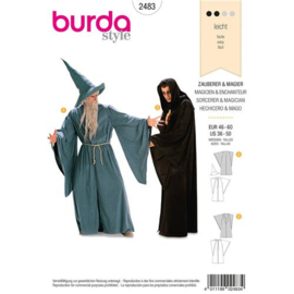 2483 Burda Naaipatroon | Tovenaar & magiër